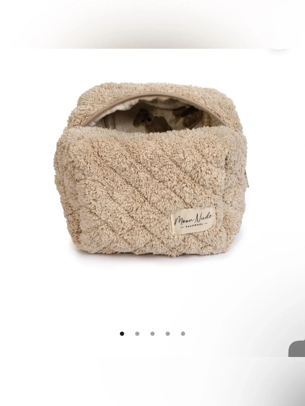 Moon Nude Teddy Makeup Bags